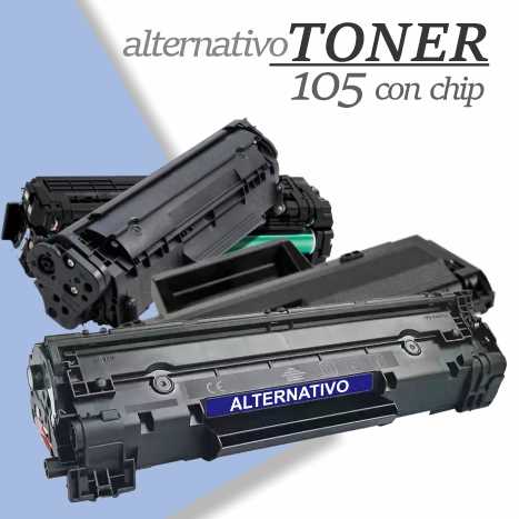 TONER 105A CON CHIP CARTRIDGE GTC